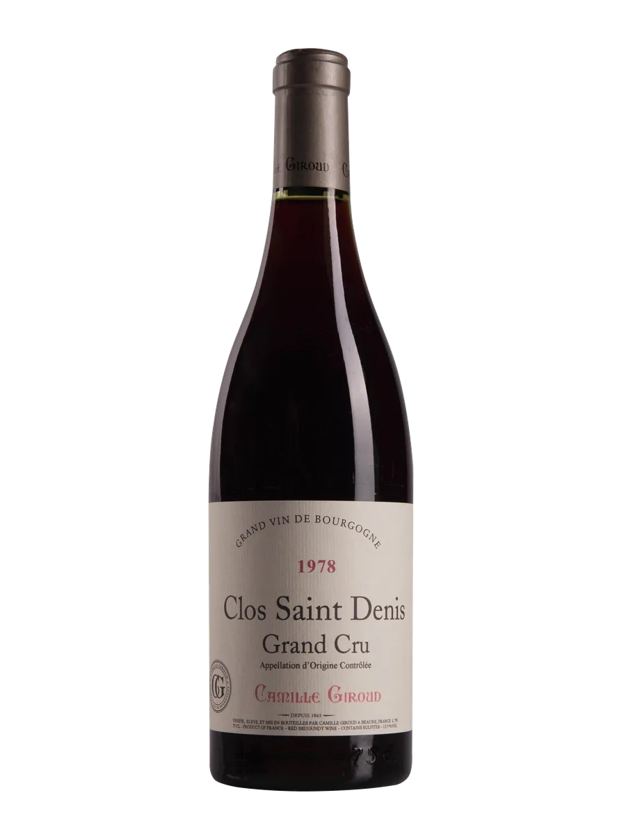 Camille Giroud Clos Saint-Denis Grand Cru