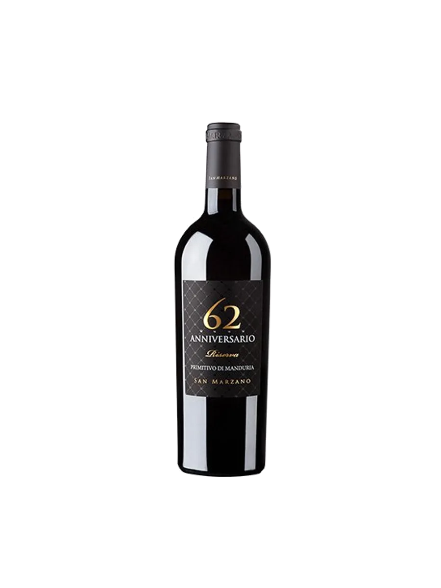 San Marzano Anniversario 62 Primitivo di Manduria Riserva