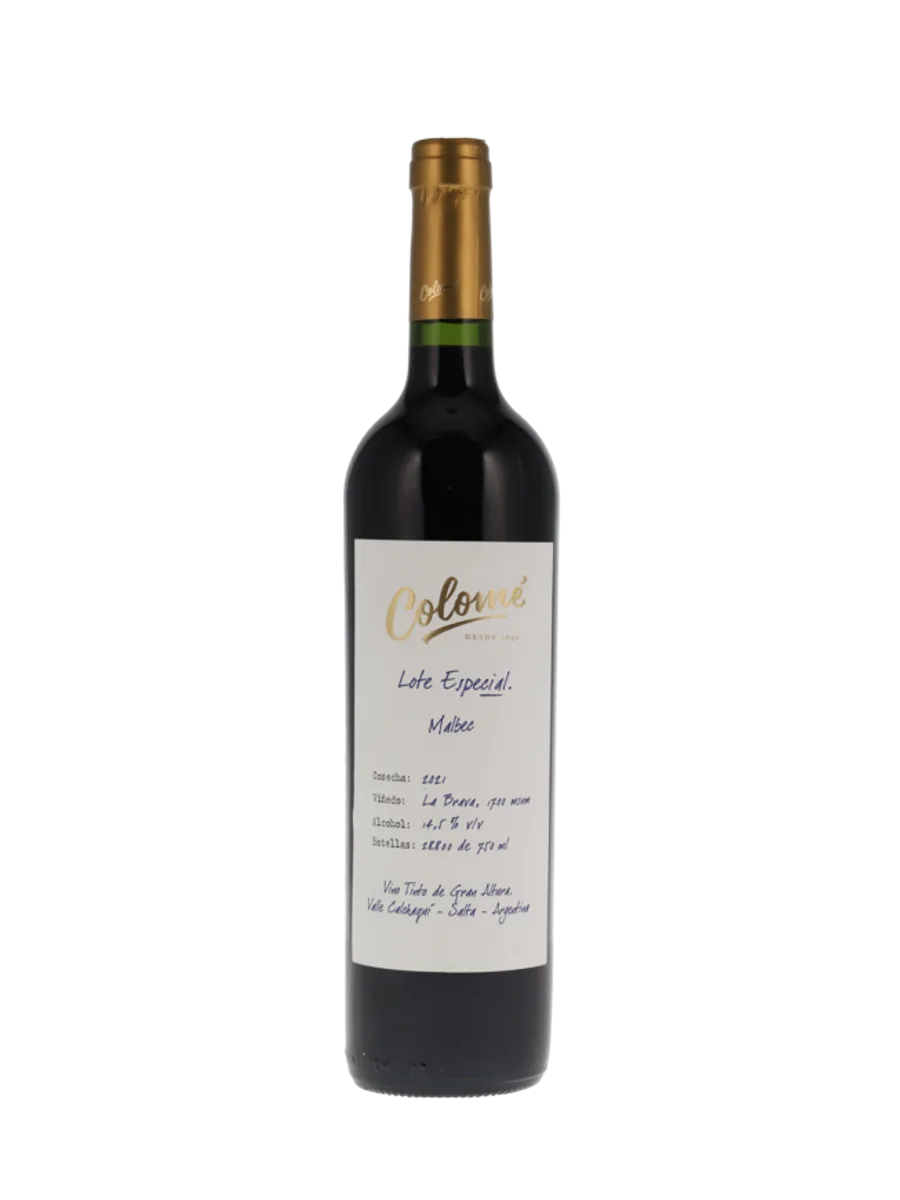 Colome Lote Especial Malbec